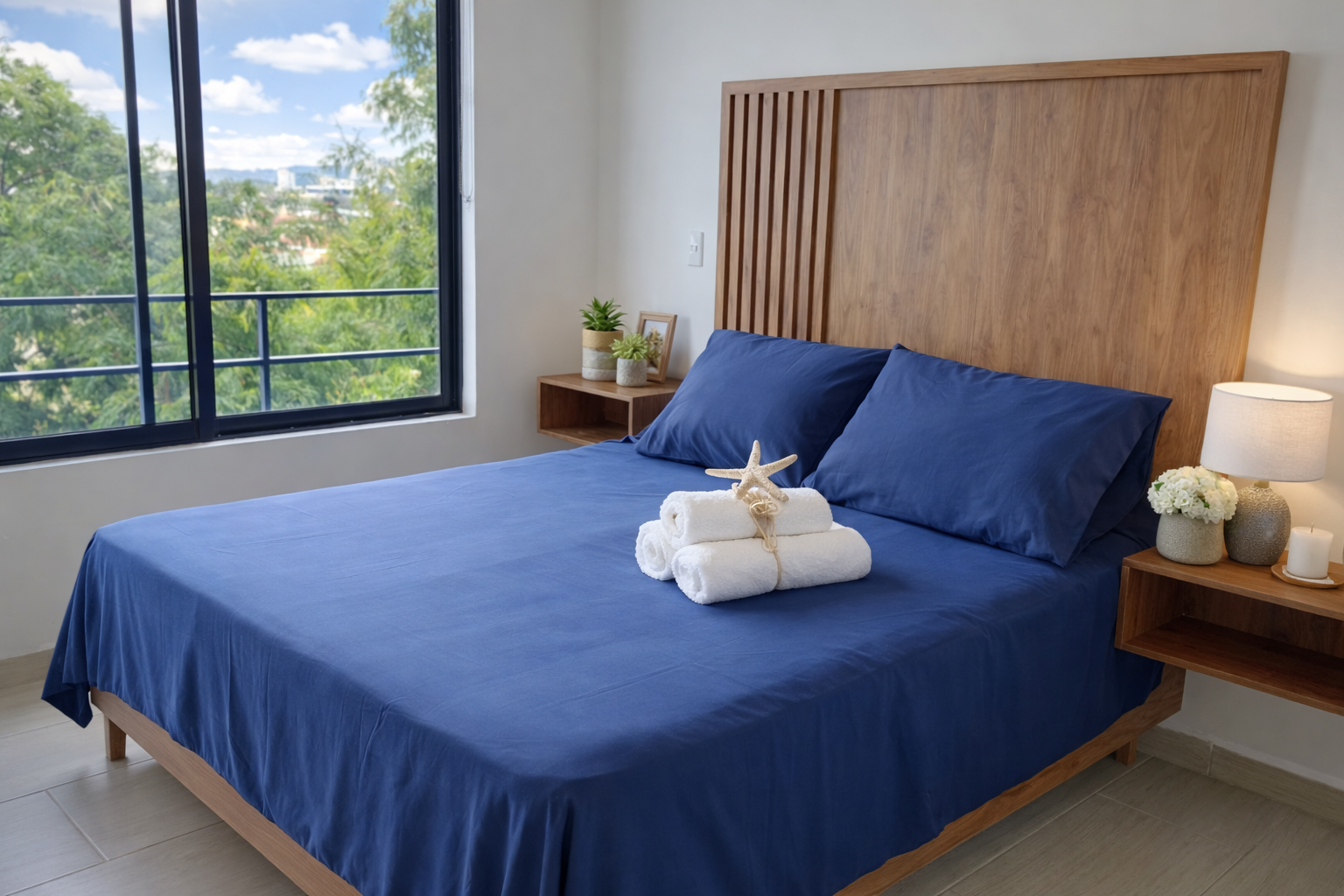 Segunda habitación con cama doble